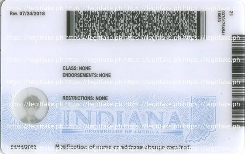Indiana ID - Image 4
