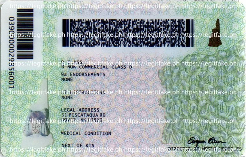 New Hampshire ID - Image 3